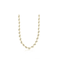 Gold East-West Marquise Station Necklace