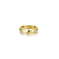 Gold High-Polished Molten Band Ring