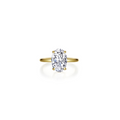 Gold Poise Oval-Cut Ring