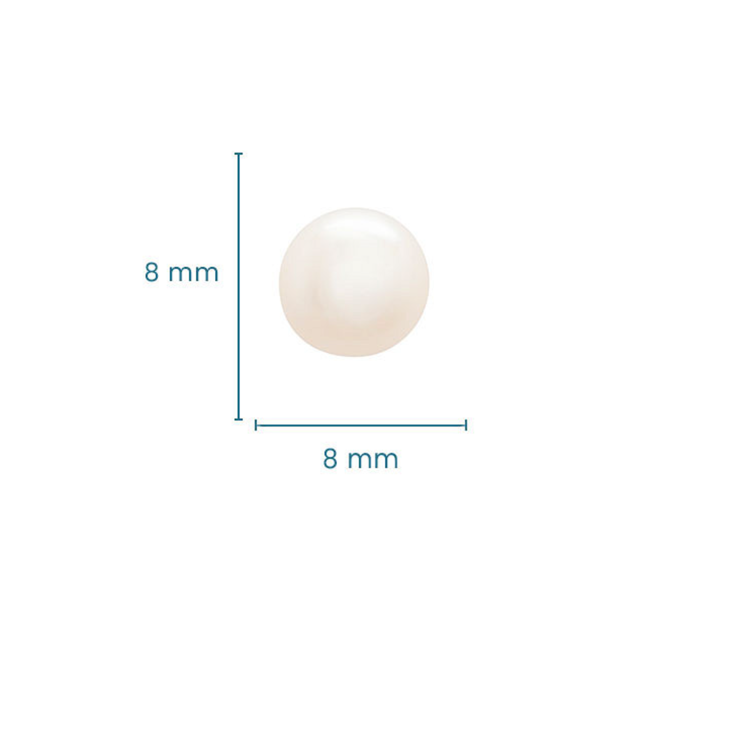 Ocean Sterling Silver Large Freshwater Pearl Stud Earrings