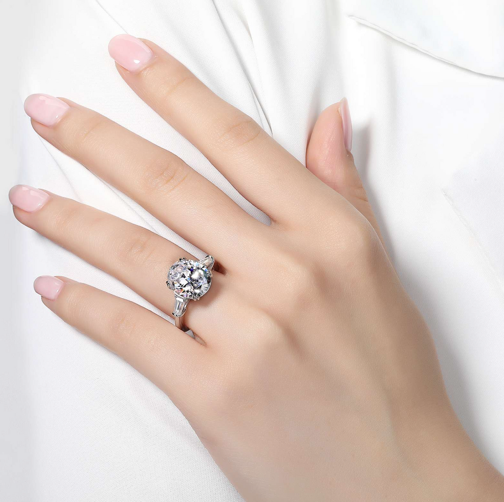 Classic Three-Stone Engagement Ring