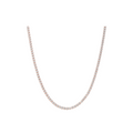 Bronzallure Gold CZ Tennis Necklace