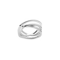 Silver Spirale Pianura Ring