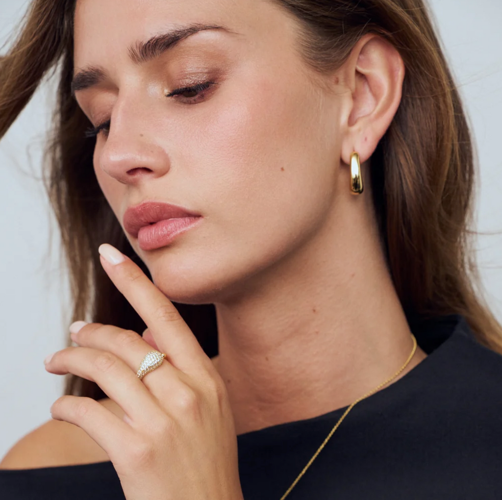 Gold Goccia Piccolo Ring