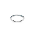 Silver Blue Gradient Ellera Ring