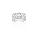 Silver Belluno Due Ring