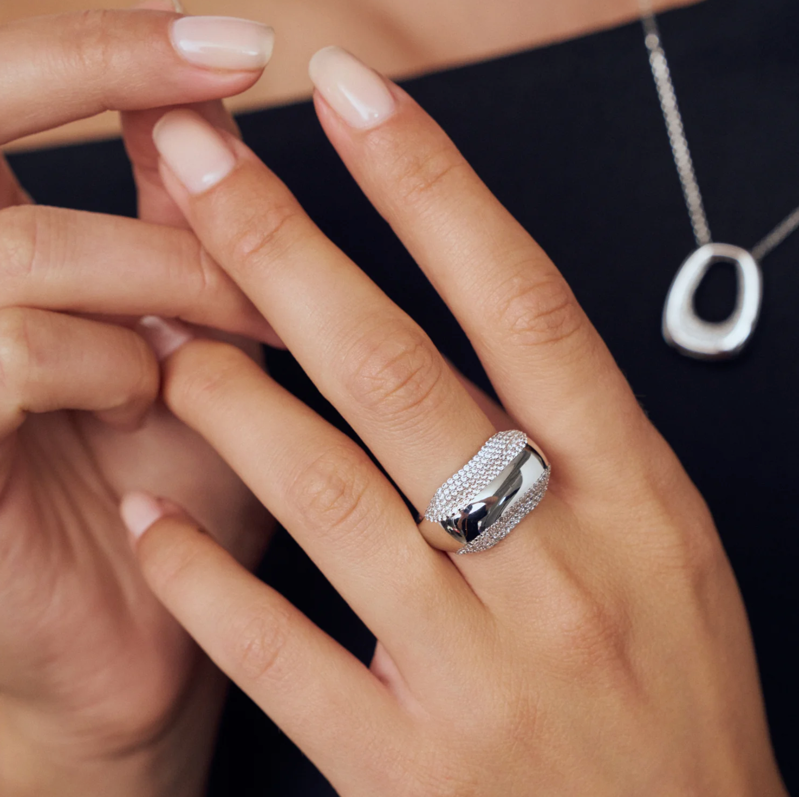 Silver Borsa Ring