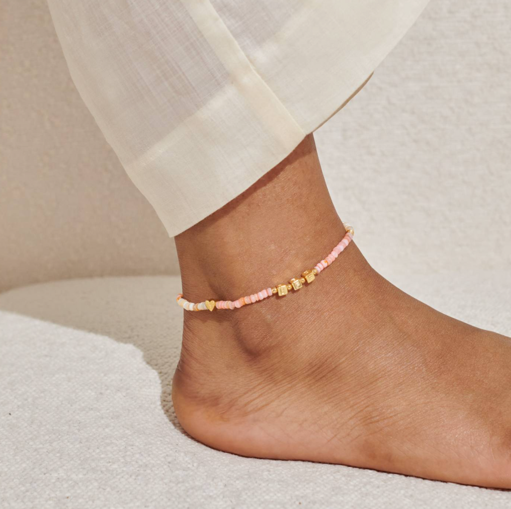 AL Gold Besties Forever Anklet