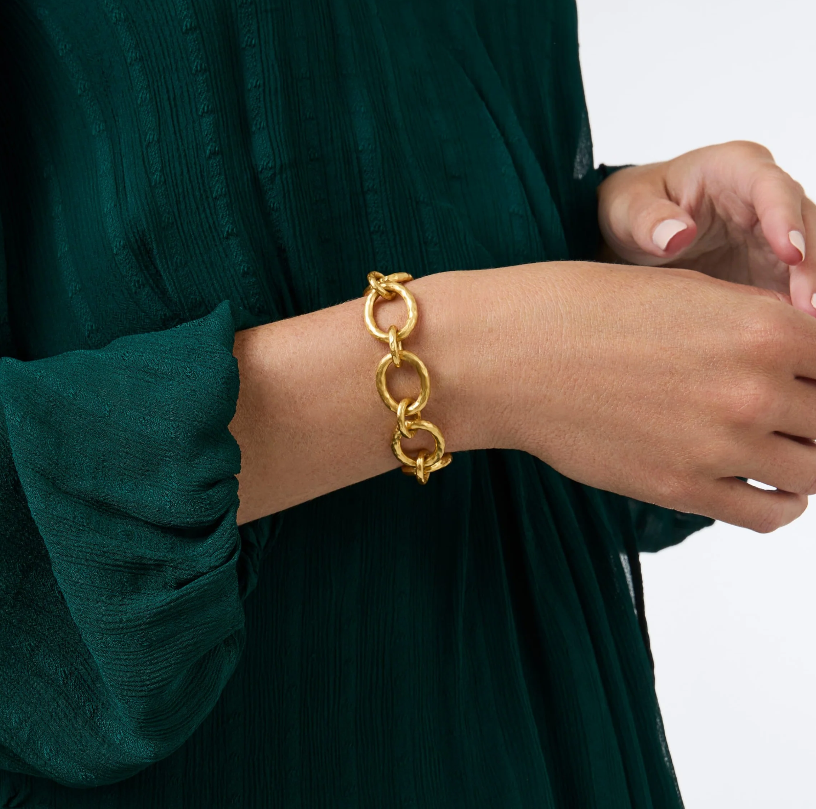 Gold Catalina Demi Link Bracelet