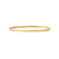 Crescent Stone Bangle