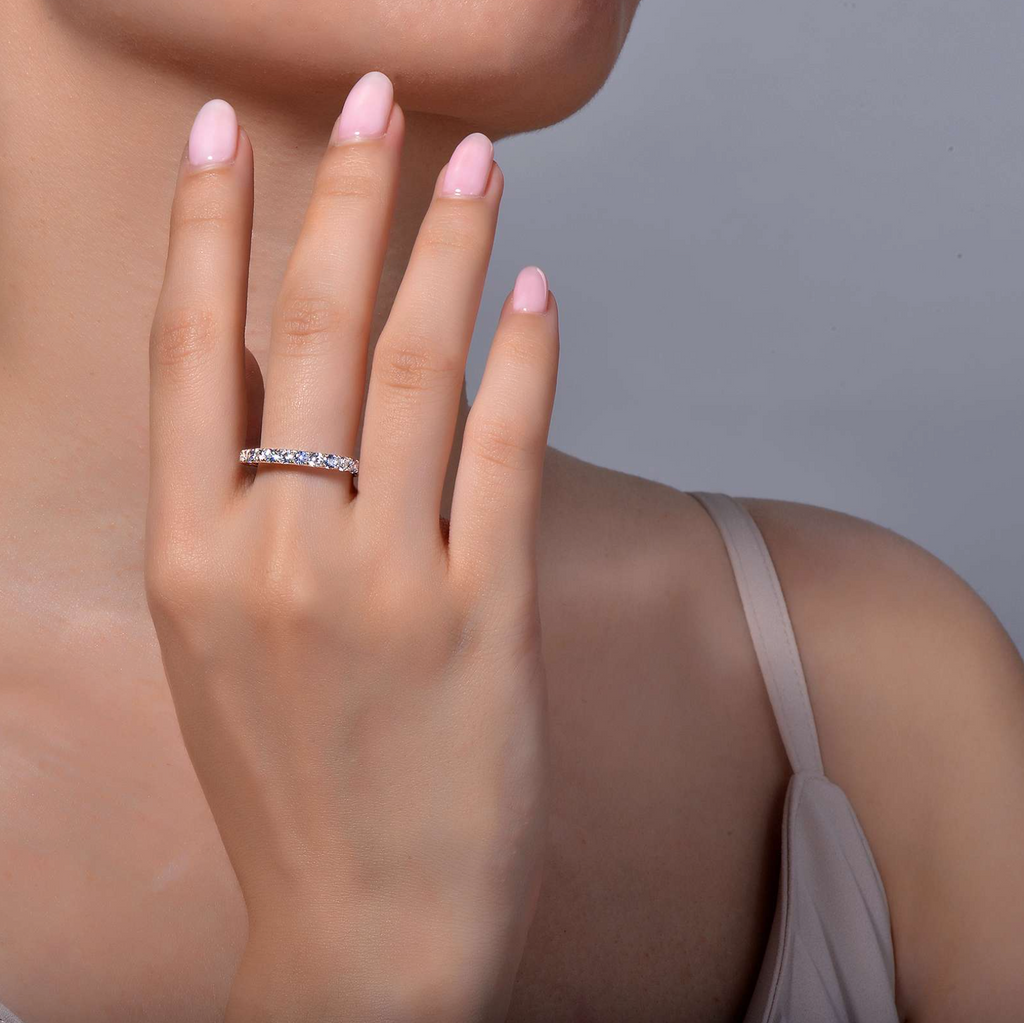 March Birthstone Ring