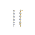 Gold Regal Cascade Drop Earrings