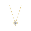 Lafonn Gold Magnolia Blossom Necklace
