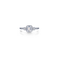 Lafonn Three-Stone April Birthstone Ring