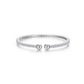 Silver Sphere Tennis Cuff
