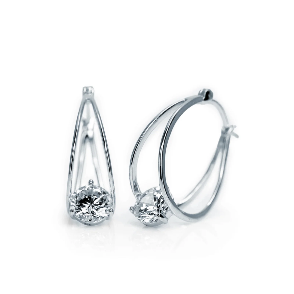 Jada S.S. .925 Basket Earring