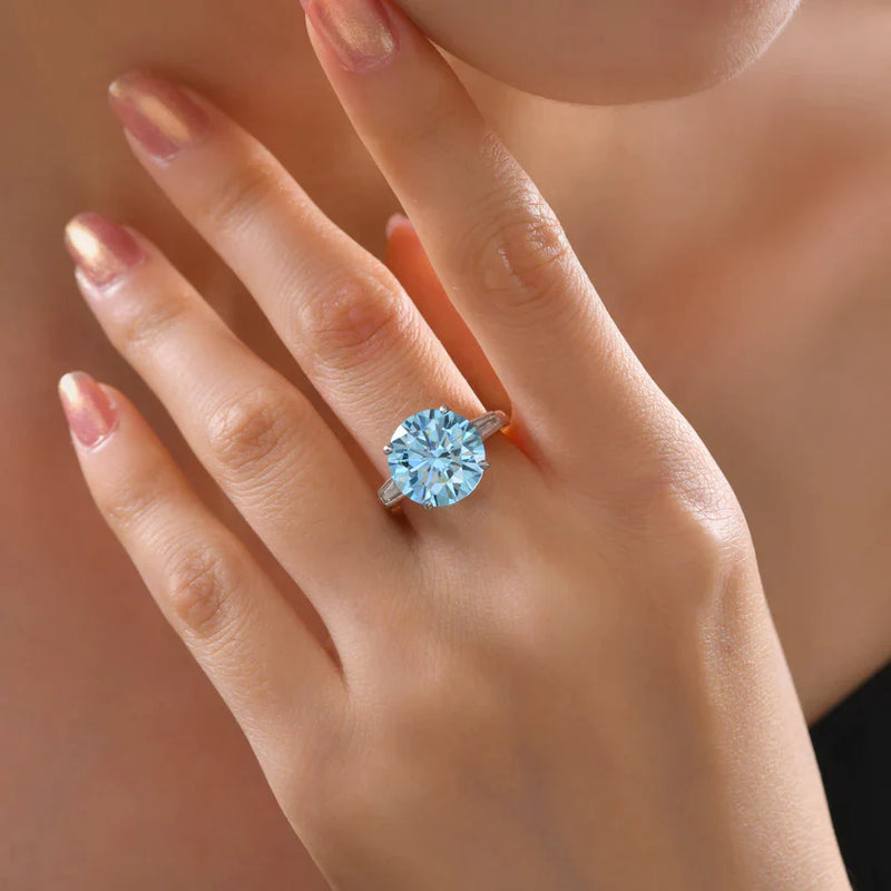 Anastasia 13 Aquamarine Ring