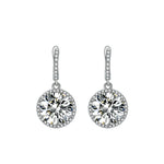 Anastasia 20 Diamond White 2ct Earrings