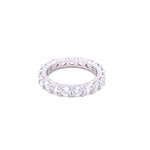 Anastasia 60 White Crystalline 3.5ct Eternity Band