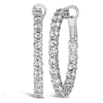 Anastasia 40 Hoop Earrings 1.25"