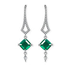 Arabella 20 Earrings - Emerald Green