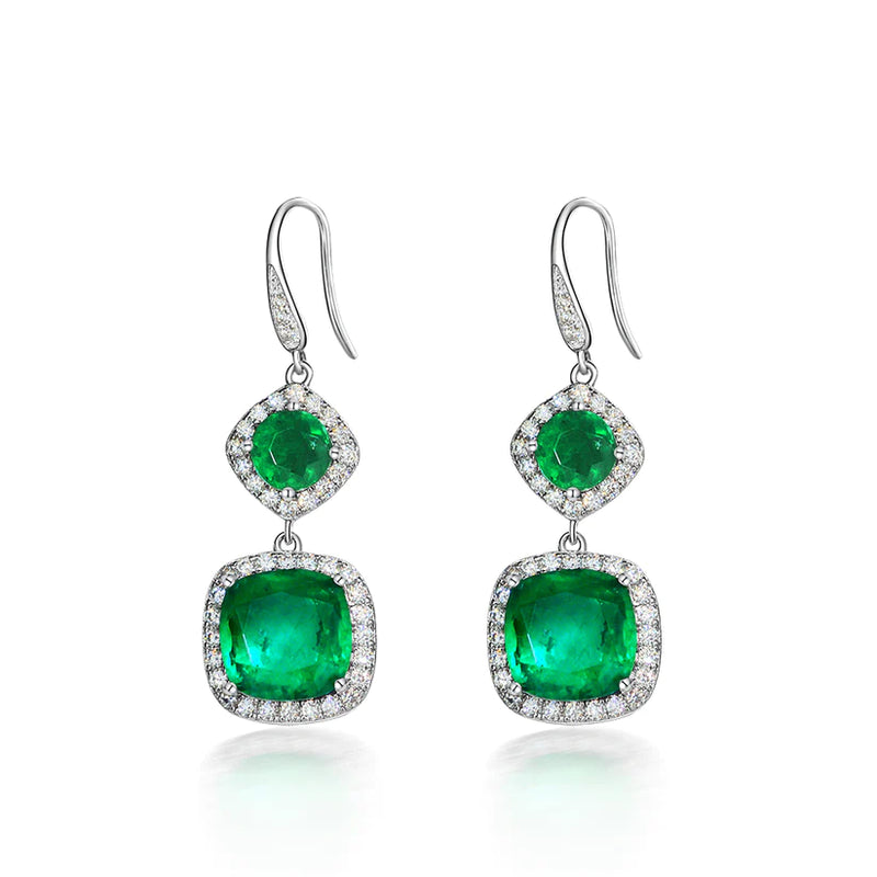 Arabella 22 Jade Green Earrings