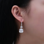 Arabella 24 Diamond White Earrings