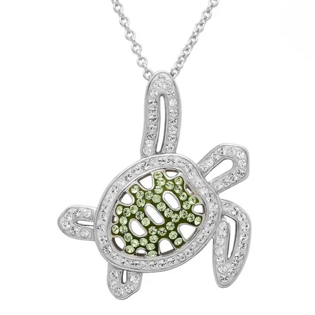Kay Jewelers | Jewelry | Emerald White Sapphire Turtle Necklace8k Gold |  Poshmark
