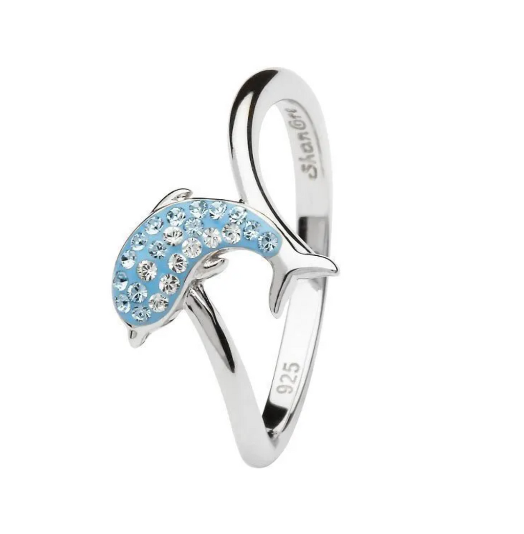 Ocean SS Aqua SW Dolphin Ring – DanaTyler