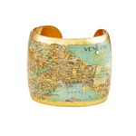 Evocateur Gold Venice FL 1.5" Custom Cuff Bracelet