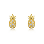 LaFonn Pineapple Stud Earrings