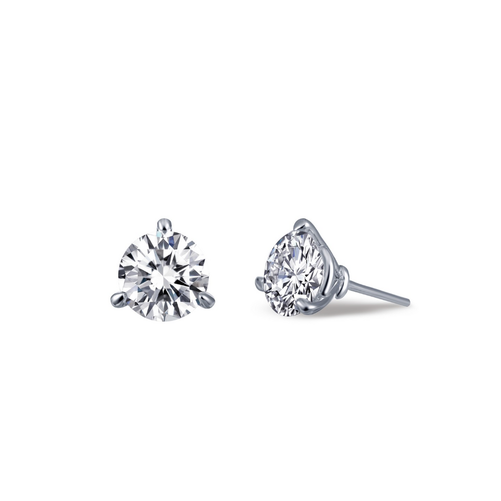 ER CL S.S. PT 0.92 CTTW 3 Prong Martini Studs