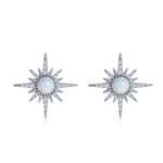 LaFonn Opal Sunburst Earrings