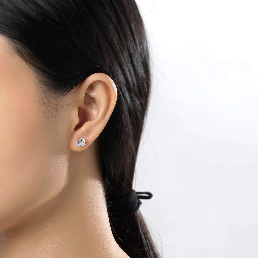 ER CL S.S. PT 2.06 CTTW 3 Prong Martini Studs