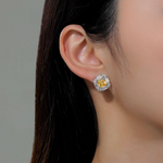 LaFonn Regal Canary Stud Earrings