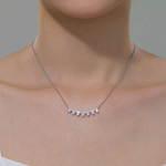 LaFonn Curved Bar Necklace