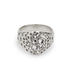 Sterling Silver Starshower Omega Ring