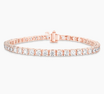 Anastasia 42 Diamond White Crystalline Tennis Bracelet