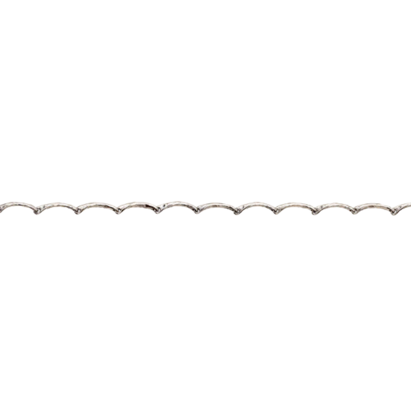 Reverie Scallop Necklace Silver