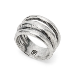 Sterling Silver Alliteration Ring