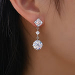 Anastasia 05 Diamond White Earrings