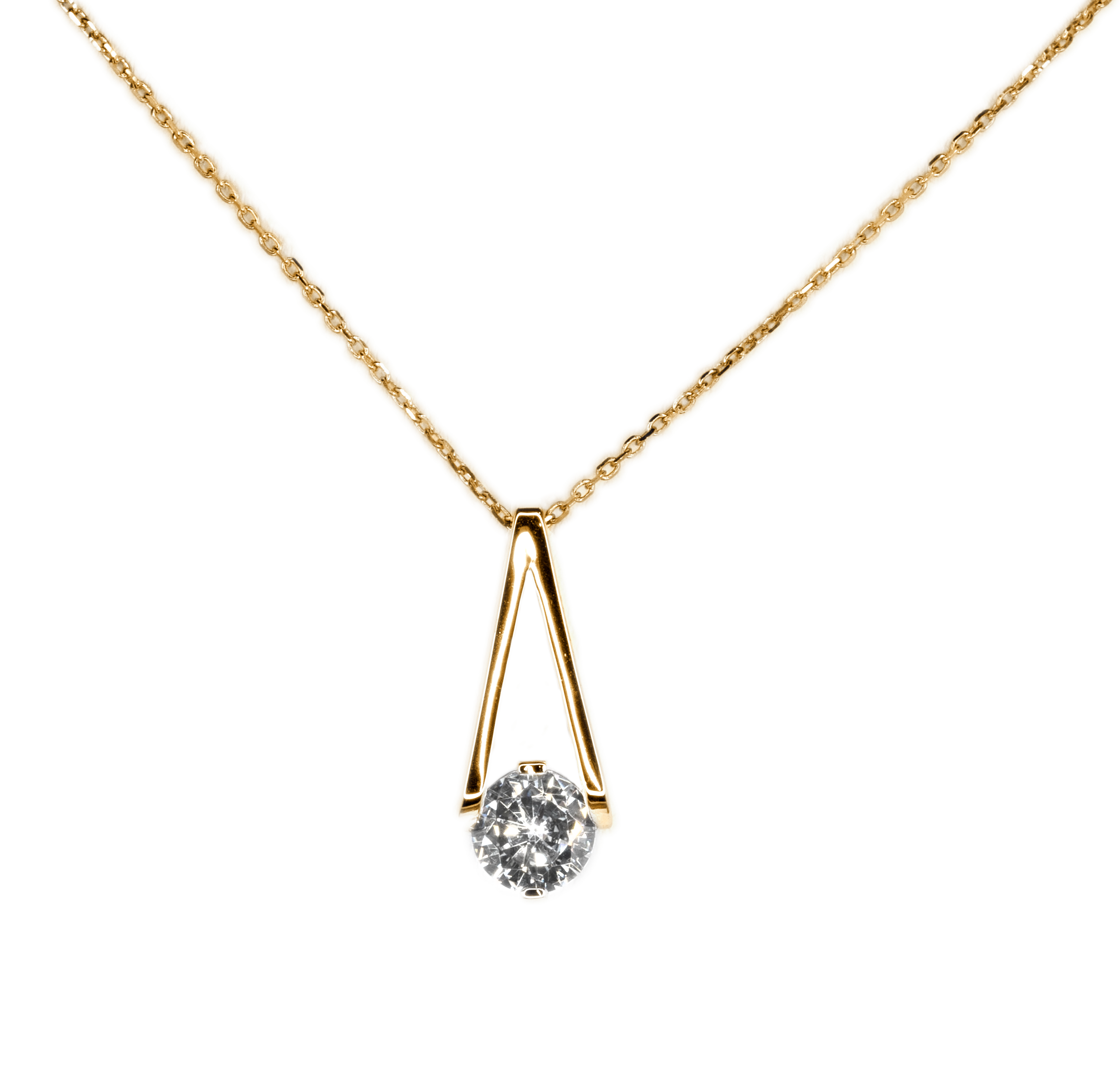 Jada Large Gold Basket Necklace