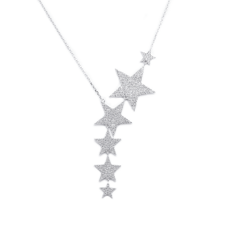 Dana Silver Star Necklace
