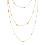 Delila 60" Gold Necklace